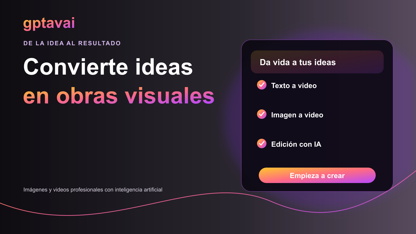 From prompt to polished visual